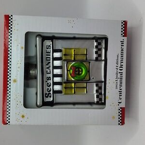 See's Candies 100 Years 2021 Limited Edition Centennial Christmas Ornament Boxed